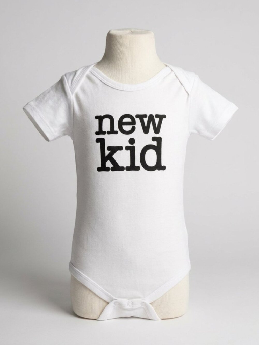 IndigoBaby New Kid Organic Cotton Baby Bodysuit 12-18 Months White NWT